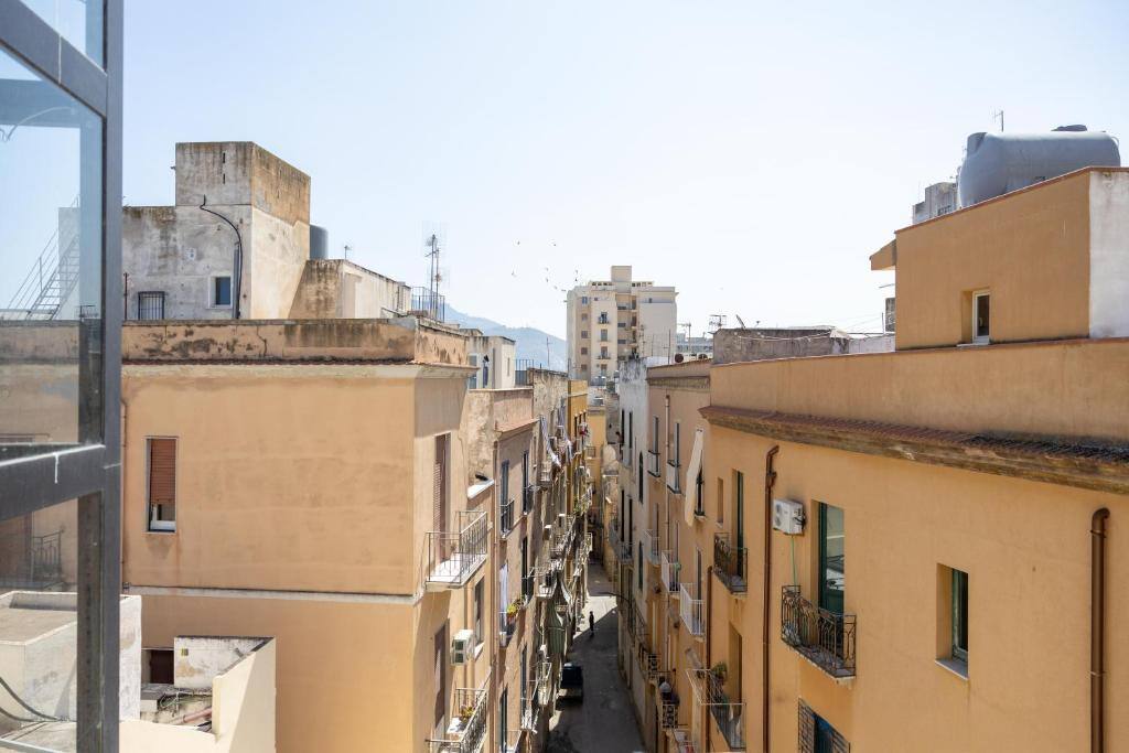 View over the rooftops of central Trapani